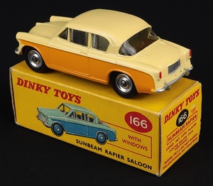 Dinky toys 166 sunbeam rapier kk156 back