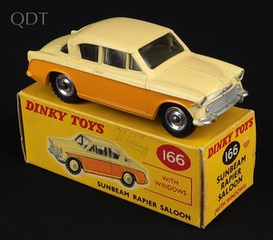 Dinky toys 166 sunbeam rapier kk156 front