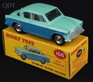 Dinky toys 166 sunbeam rapier kk158 front