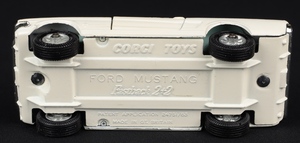 Corgi toys 325 mustang kk159 base