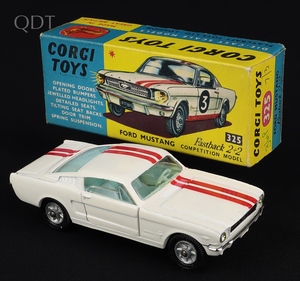 Corgi toys 325 mustang kk159 front