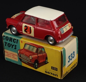 Corgi toys 333 sun rally mini kk160 back