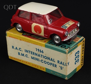 Corgi toys 333 sun rally mini kk160 front