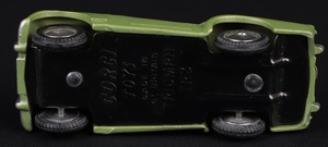 Corgi toys 305 triumph tr3 sports car kk162 base