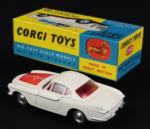 Corgi toys 258 the saint's car volvo kk163 back