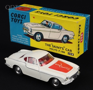 Corgi toys 258 the saint's car volvo kk163 front