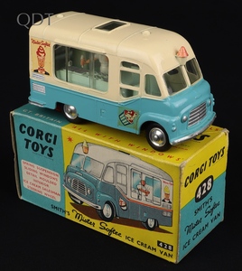 Corgi toys 428 mister softee ice cream van kk165 front