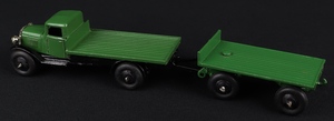 Dinky toys 25t flat truck trailer kk168 back