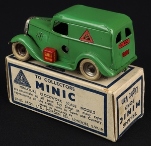 Minic 2m ford light van kk169 back