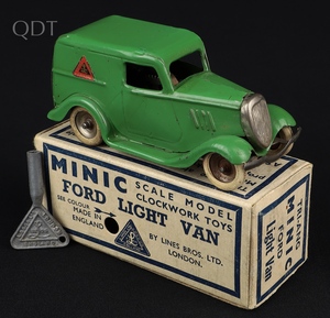 Minic 2m ford light van kk169 front