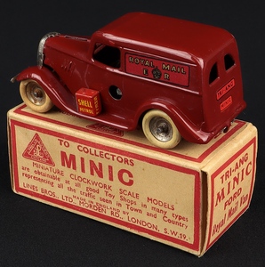 Tri ang minic 3m royal mail van kk171 back