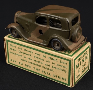 Tri ang minic ford saloon kk172 back