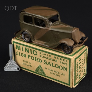 Tri ang minic ford saloon kk172 front