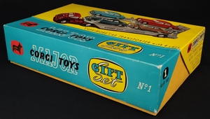 Corgi toys gift set 1 carrimore transporter 4 cars set kk173 box 1