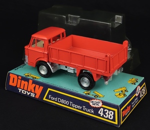 Dinky toys 438 ford d800 tipper truck kk176 back