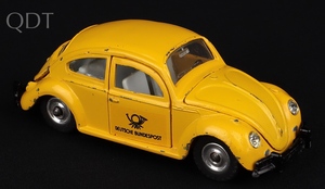 Dinky toys 260 postwagen vw deutsche bundespost kk179 front