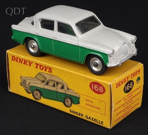 Dinky toys 168 singer gazelle kk183 front