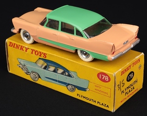 Dinky toys 178 plymouth plaza kk186 back
