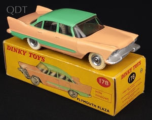 Dinky toys 178 plymouth plaza kk186 front