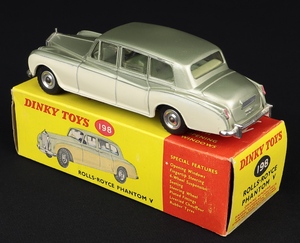 Dinky toys 198 rolls royce phantom v kk189 back