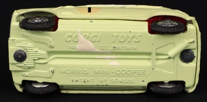 Corgi toys 227 mini cooper competition base