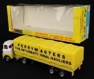 Corgi toys 1141 scammell handyman mk 3 tractor unit trailer ferrymasters kk223 back
