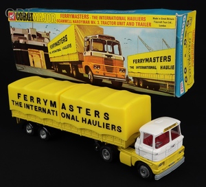 Corgi toys 1141 scammell handyman mk 3 tractor unit trailer ferrymasters kk223 front