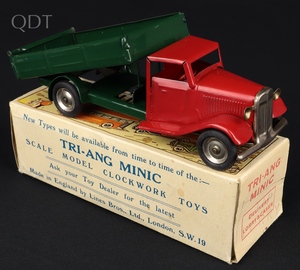 Tri ang minic 23m tip lorry kk228 front