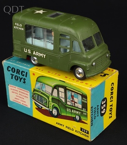 Corgi toys 359 army field kitchen kk239 front