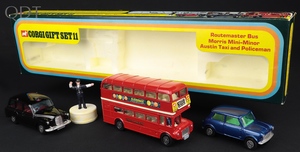 Corgi gift set 11 london transport set kk248 front