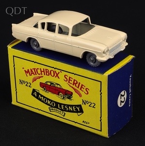 Matchbox models 22b vauxhall cresta kk285 front