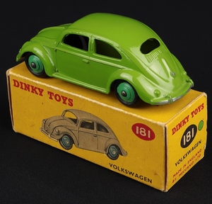 Dinky toys 181 volkswagen kk296 back