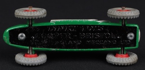 Dinky toys 233 cooper bristol racing car kk298 base