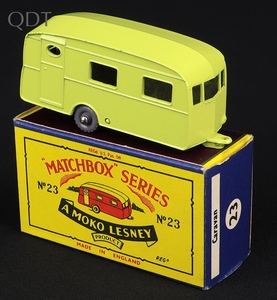 Matchbox 23b berkeley caravan kk305 front