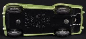 Corgi toys 305 triumph tr3 sports kk335 base