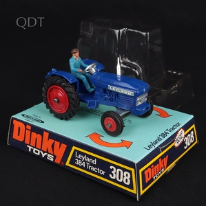 Dinky toys 308 leyland 384 tractor kk340 front