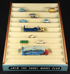 Corgi point of display shopkeeper's tiered stand kk349 front toys