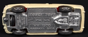 Corgi toys 239 vw karmann ghia kk359 base