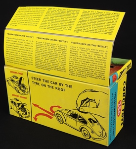 Corgi toys 256 volkswagen 1200 safari east african trim rhino kk361 box