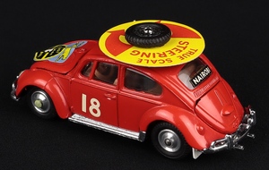 Corgi toys 256 volkswagen 1200 safari east african trim rhino kk361 back