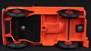 Dinky toys 340 landrover kk419 base