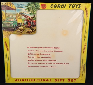 Corgi toys gift set 5 agricultural kk421 front