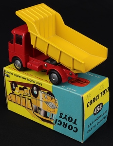 Corgi toys 458 erf model 64g earth dumper kk431 back