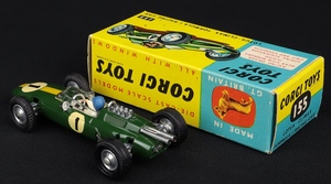 Corgi toys 155 lotus climax formula 1 racing car kk450 back