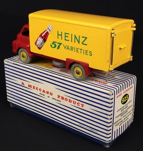 Dinky supertoys 923 big bedford van heinz sauce bottle kk454 back