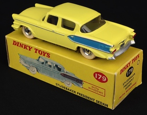 Dinky toys 179 studebaker president sedan kk459 back