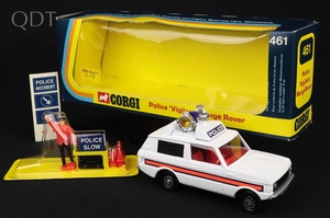 Corgi toys 461 police vigilant range rover kk461 front