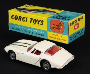 Corgi toys 324 marcos 1800 gt kk464 back