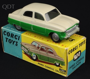 Corgi toys 200 ford consul saloon kk499 front