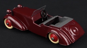 Dinky toys 38d alvis sports tourer kk505 back